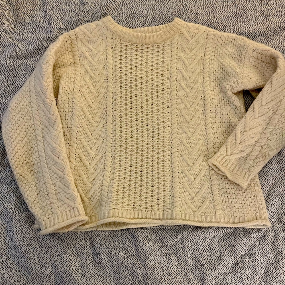 Madewell Wool+Alpaca+Polyester sweater
